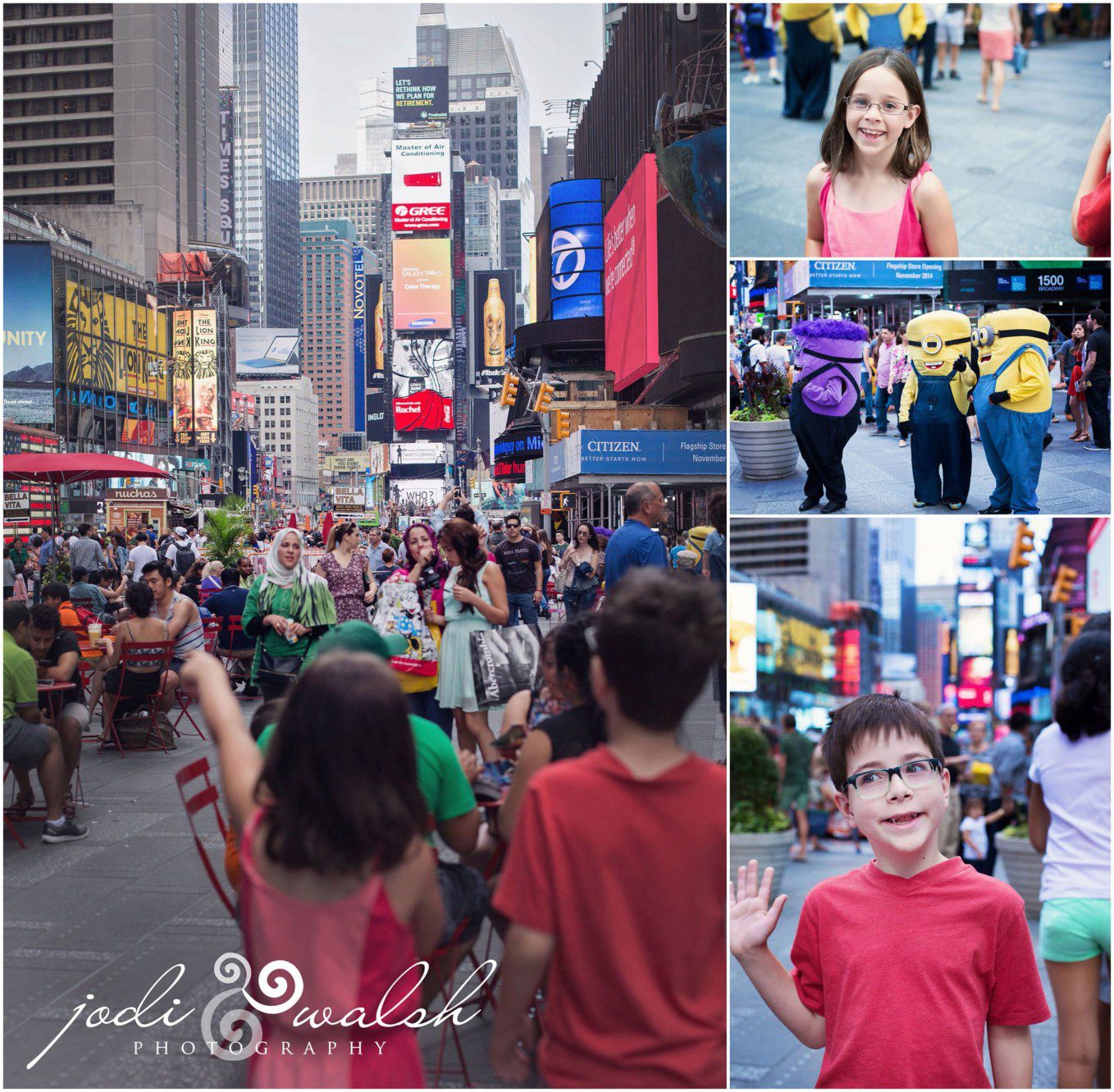 Times Square, minions, New York City