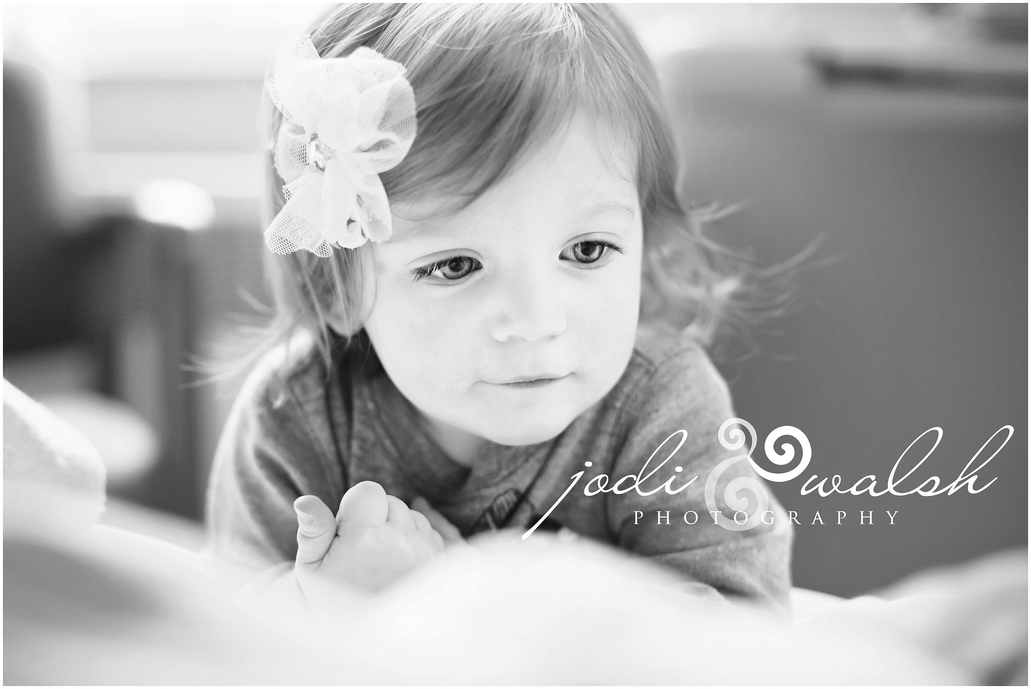 little girl, Fresh48, hospital family photos, black and white