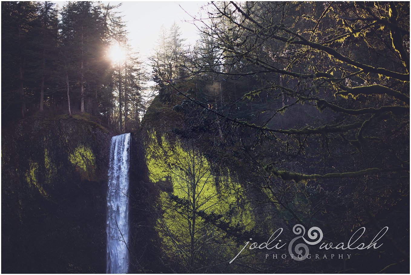 Latourell Falls, Oregon, waterfall