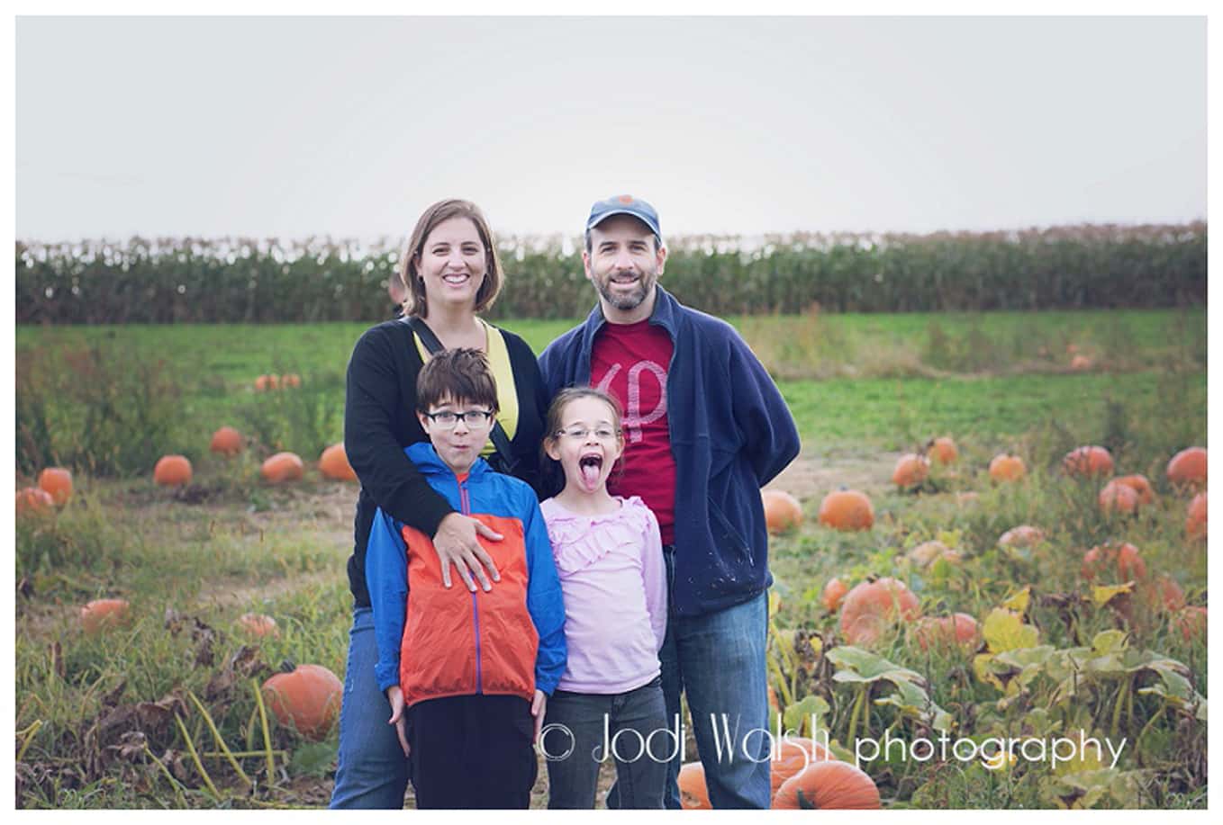 pumpkin patch family, Western PA