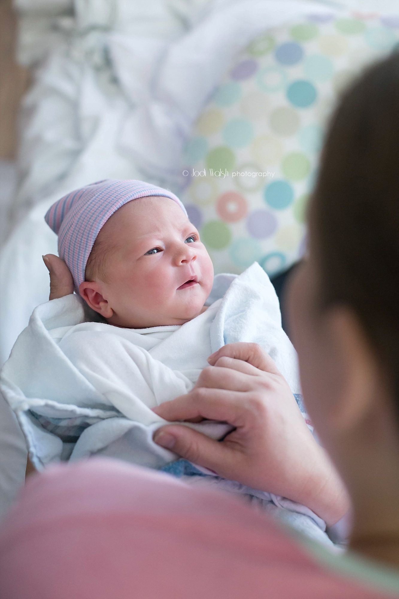 newborn baby girl hospital session