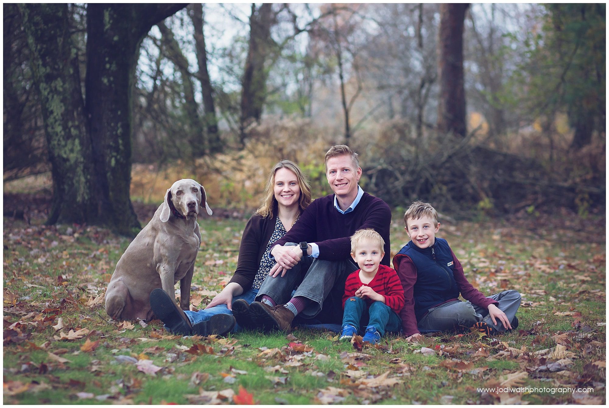 Wexford family fall portrait session