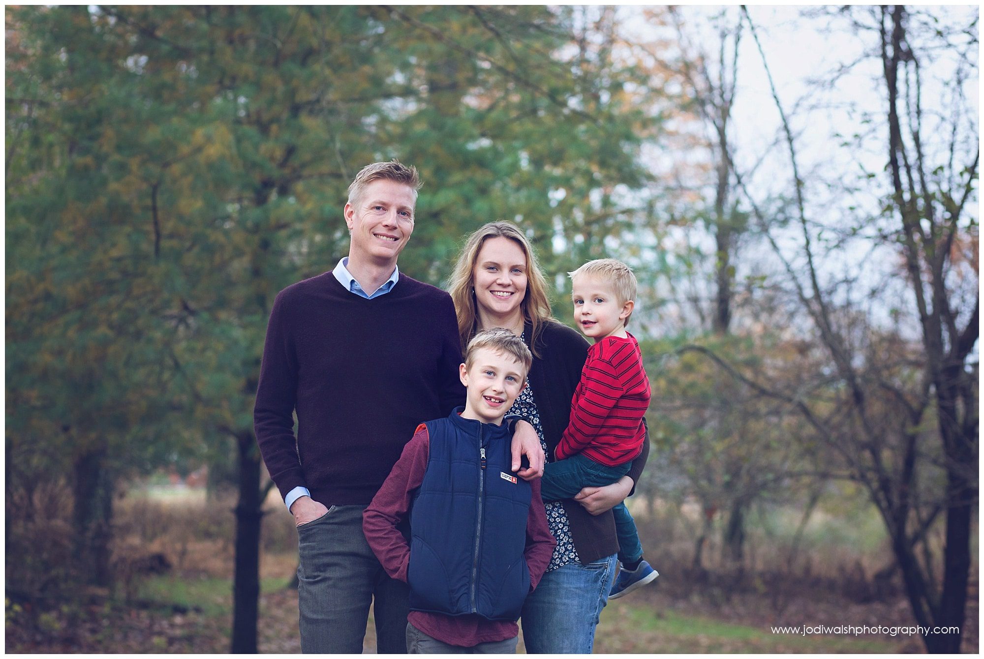 Pittsburgh family fall portrait