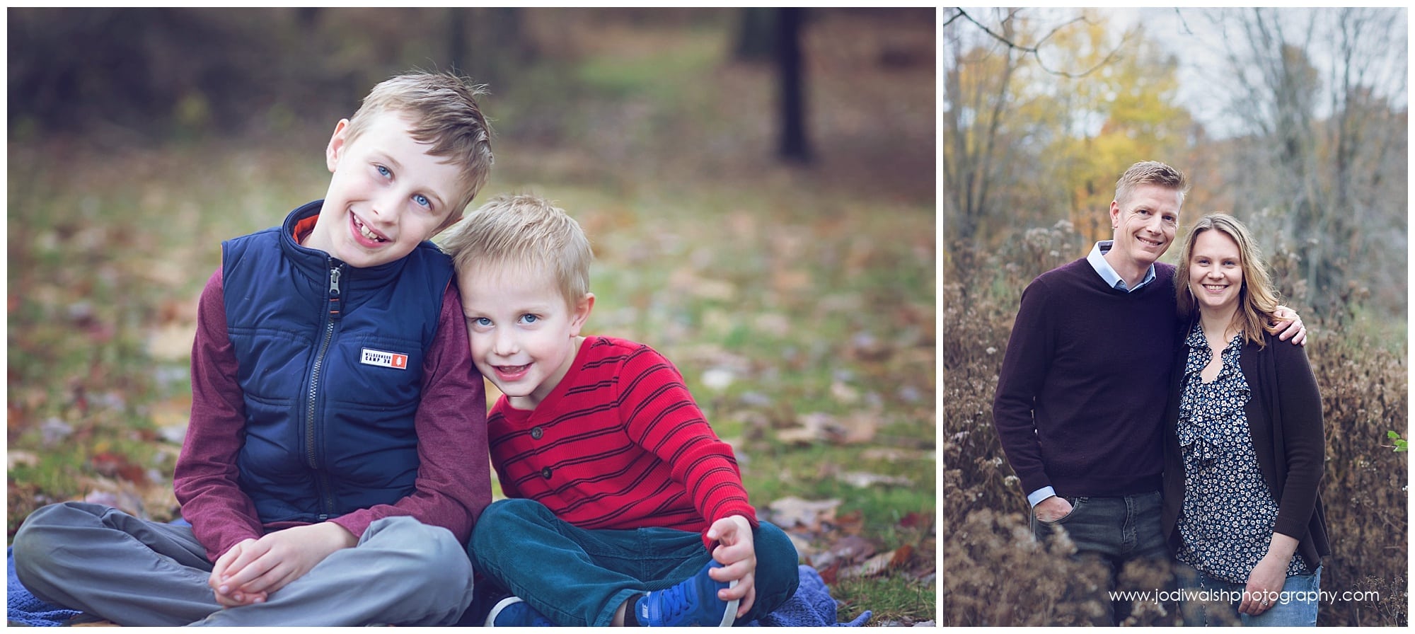 Wexford fall family portrait photography